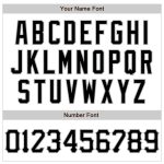 Custom Name and Number Authentic Baseball Jersey - 3D Pattern Design in White, Black, and Gray with Abstract Sharp Shapes