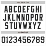 Custom Name Number Personalized Baseball Jersey 3D Pattern Design in Black Gray Curved Lines Authentic Team Apparel Personalized