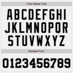 Custom Name and Number Personalized Two Tone Varsity Letterman Bomber Jacket Black Gray White Full-Snap Personalized White