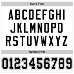 Custom Name Number Personalized Football Jersey - White Black-Gray Mesh Authentic Team Jersey Personalized White Black-Gray