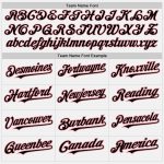 Custom Name and Number Authentic Baseball Jersey - Personalized White Black-Medium Pink Jersey for Your Team Personalized