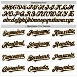 Custom Name Number Authentic 3D Pattern Baseball Jersey - Personalized White Black Old Gold Abstract Design Personalized