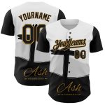 Personalized Jesus Christ Religion Cross Baseball Jersey Custom Name and Number 3D Pattern White Black Old Gold Ash Wednesday