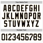 Custom Name and Number Baseball Jersey - Personalized Black and Gold Sleeveless Team Jersey Personalized White Black-Old