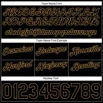 Custom Personalized Basketball Shorts with Team Name and Number - White Black Old Gold Fashion Throwback Split Design Personalized
