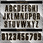 Custom Name and Number Soccer Jersey - Personalized Black and Old Gold Sublimation Uniform Personalized White Black-Old Gold