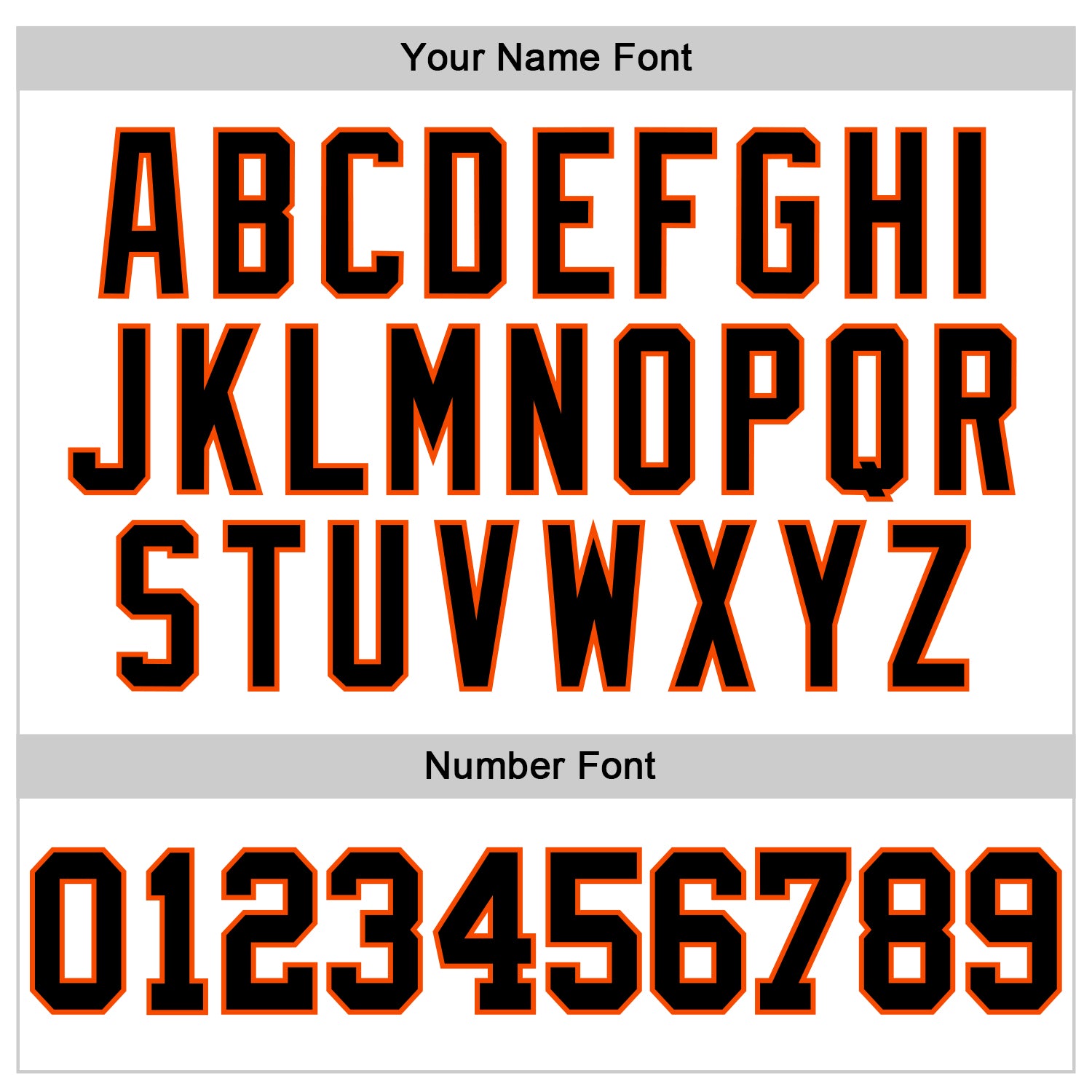 Personalized White Black-Orange Authentic Sleeveless Baseball Jersey Team Custom Name and Number Custom Name Number Baseball Jersey - Personalized Black Orange Sleeveless Authentic Team Gear Personalized White Black-Orange - Image 4