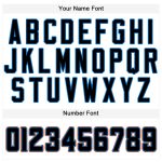 Custom Personalized Team Baseball Jersey - White Black-Orange with Name and Number Personalized White Black-Orange Baseball