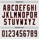 Custom Name and Number Hockey Jersey - Personalized Black Orange White Team Jersey Personalized White Black-Orange Hockey