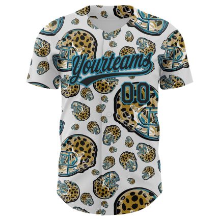 Custom Black Panther 3D Pattern Football Jersey with Personalized Name and Number - Authentic Baseball Team Gear Personalized