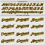 Custom Personalized Black and White Pinstripe Baseball Jersey with Raglan Sleeves, Team Name and Number Personalized White