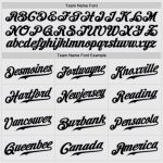 Custom Name Number Baseball Jersey - Personalized Black White Pinstripe Authentic Raglan Sleeves Personalized White Black
