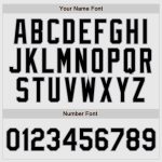 Custom Name Number Baseball Jersey - Personalized Black White Pinstripe Authentic Raglan Sleeves Personalized White Black