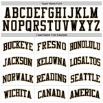 Custom Name Number Basketball Jersey - Personalized White Black Pinstripe Old Gold Design Personalized White Black Pinstripe