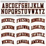 Custom Personalized Basketball Jersey with Name and Number - White Black Pinstripe Black-Orange Authentic Design Personalized
