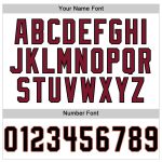 Customizable Crimson City Cream Baseball Jersey with Personalized Name and Number - Authentic Sleeveless Design in Black White Pinstripes