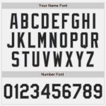 Custom Name and Number Authentic Baseball Jersey - Personalized White Black Pinstripe Gray Team Jersey Personalized White