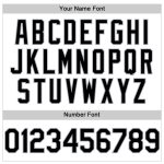 Personalized Authentic Baseball Jersey - White Black Gray Pinstripe Design Personalized White Black Pinstripe Gray Authentic