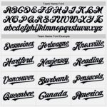 Custom Name Number Unisex Softball Jersey Gray Black White Pinstripe Two-Button Design for Teams Personalized White Black