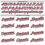 Custom Pink Sleeveless Baseball Jersey with Personalized Name & Number, Medium White Black Pinstripe Design Personalized