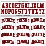 Customizable Authentic Basketball Jersey - Personalized White Black Pinstripe with Purple-Red, Team Name & Number Options