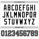 Custom Authentic Basketball Jersey with Personalized Name and Number - White Black Pinstripe Steel Gray Personalized White