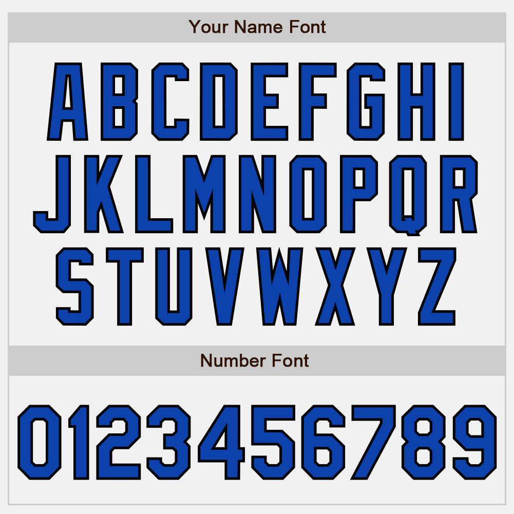 Personalized White Black Pinstripe Thunder Blue Two-Button Unisex Softball Jersey Team Custom Name and Number Custom Name & Number Unisex Softball Jersey - Personalized Thunder Blue Black Pinstripe Two-Button Style Personalized White - Image 5