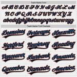 Custom Name and Number Two-Button Unisex Softball Jersey - Personalized White Black Powder Blue Orange Design Personalized