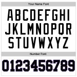 Custom Name and Number Personalized Authentic Basketball Jersey - White Black Purple Throwback Style Personalized White Black-Purple