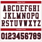 Personalized Black and Red Authentic Football Jersey - White Mesh Design Personalized White Black-Red Mesh Authentic Football