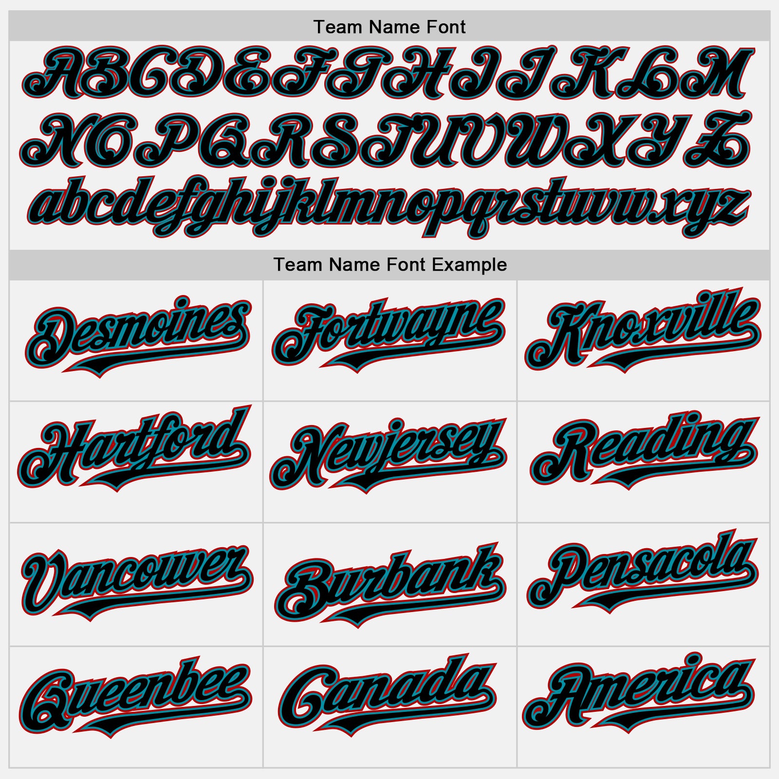 Personalized White Black Teal-Red Authentic Baseball Jersey Team Custom Name and Number Custom Authentic Baseball Jersey with Personalized Name and Number - White Black Teal Red Team Gear Personalized White Black - Image 4