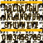 Custom Cat Baseball Jersey with 3D Black-Yellow Pattern | Personalized Name and Number Personalized White Black-Yellow 3D