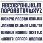 Custom Name Number Authentic Baseball Jersey Shirt Personalized White Blue Navy Rib-Knit Design Personalized White Blue-Navy