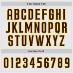 Custom Name Number Personalized Baseball Jersey - White Brown Pinstripe Raglan Sleeves Authentic Team Gear Personalized White
