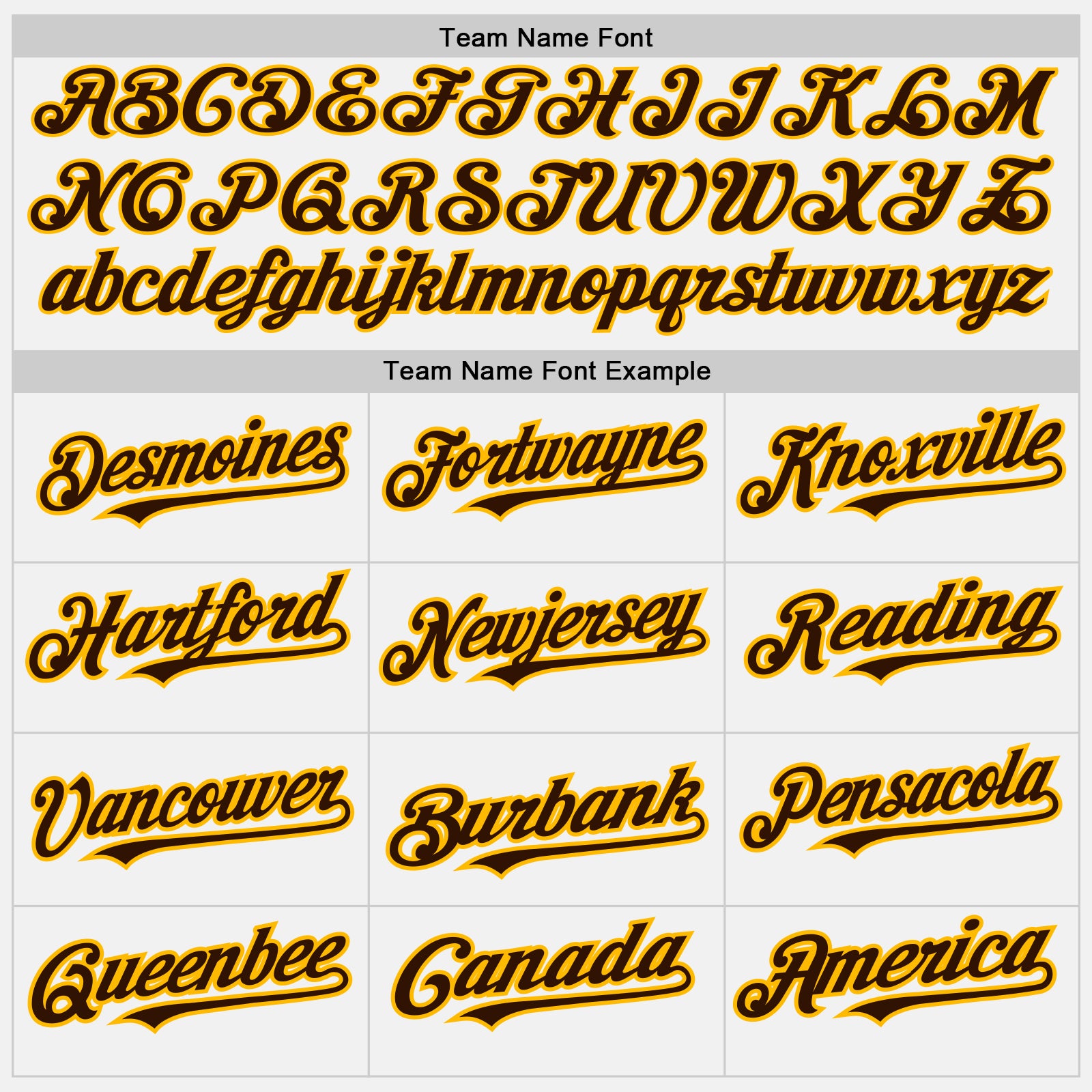 Personalized White Brown Pinstripe Gold Two-Button Unisex Softball Jersey Team Custom Name and Number Custom Name Number Softball Jersey Unisex Two-Button Gold White Brown Pinstripe - Personalized Team Apparel Personalized - Image 4