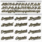 Custom Name Number Personalized White Camo Black Baseball Jersey - Authentic Team Apparel Personalized White Camo-Black Authentic
