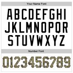 Custom Name Number Personalized White Camo Black Baseball Jersey - Authentic Team Apparel Personalized White Camo-Black Authentic