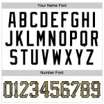 Custom Name Number Basketball Jersey - Personalized White Camo Black Rib-Knit Round Neck Personalized White Camo-Black Round
