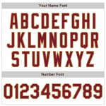 Custom Name Number Personalized Baseball Jersey White Crimson Old Gold Authentic Raglan Sleeves Personalized White Crimson-Old