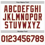 Custom Name Number Baseball Jersey - Personalized Crimson Old Gold Authentic Team Jersey Personalized White Crimson-Old Gold