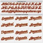 Custom Crimson Gold Pinstripe Baseball Jersey with Personalized Name & Number - Authentic Team Gear Personalized White (Crimson
