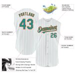 Customizable Black Baseball Jersey with White Crimson Pinstripes - Authentic Sleeveless Design for Name and Number Personalized