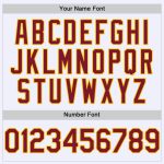 Custom Personalized Baseball Jersey - White Crimson Yellow Mesh Throwback with Name and Number Personalized White Crimson-Yellow