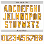 Custom Purple White Gold 3D Splash Baseball Jersey with Name & Number - Personalized Team Apparel Personalized White Gold-Purple