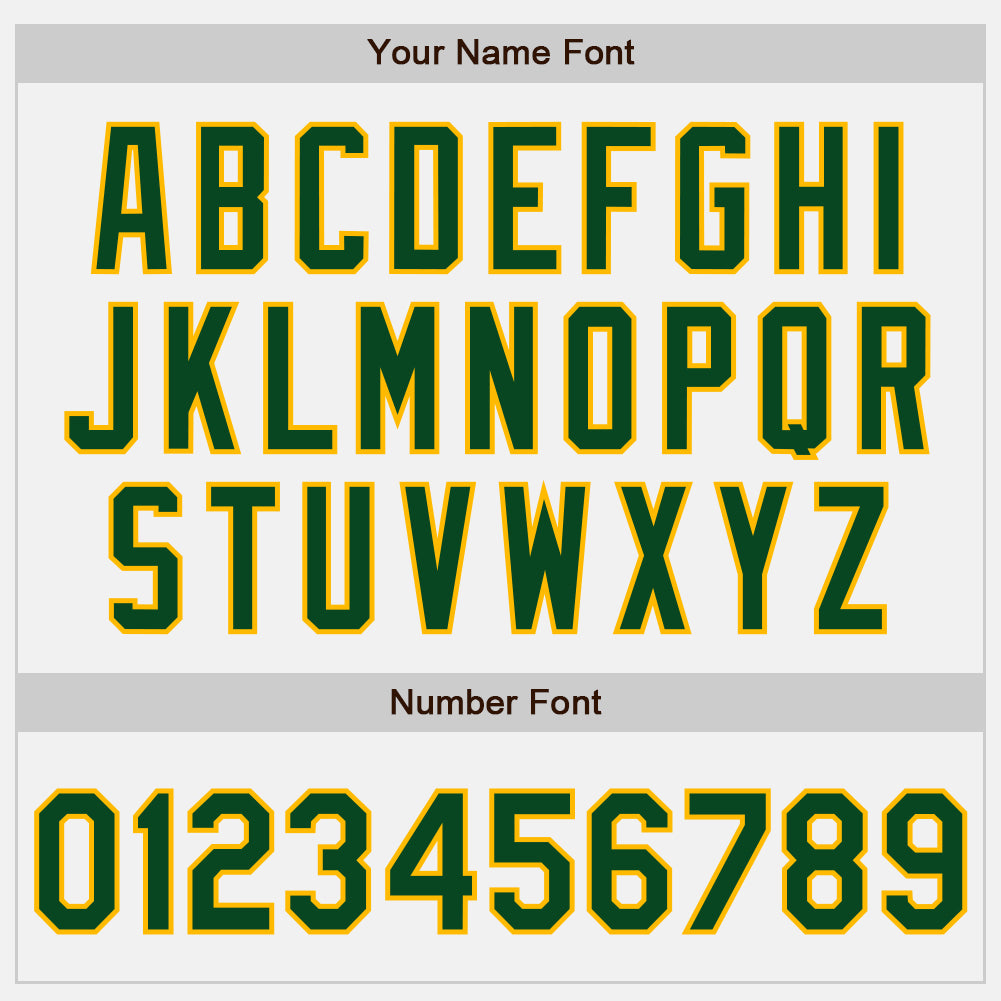 Personalized White Green-Gold Bomber Full-Snap Varsity Letterman Two Tone Jacket Personalized Two Tone Varsity Letterman Bomber Jacket White Green Gold Full-Snap Personalized White Green-Gold Bomber Full-Snap - Image 5