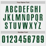 Custom Name and Number Personalized Baseball Jersey - White Green Medium Pink Authentic Team Jersey Personalized White Green-Medium
