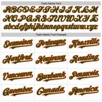 Custom 3D Splash Design Baseball Jersey with Personalized Name & Number - White Green-Orange Abstract Team Apparel Personalized