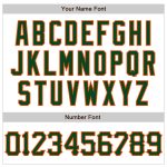 Custom 3D Splash Design Baseball Jersey with Personalized Name & Number - White Green-Orange Abstract Team Apparel Personalized