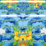 Custom Name and Number Performance T-Shirt with 3D Hawaii Palm Trees and Flowers Pattern - Personalized White and Kelly Green Design