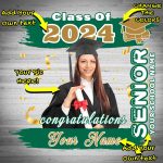 Custom Name and Number 3D Graduation Performance T-Shirt - Personalized White and Kelly Green-Old Gold Design Personalized